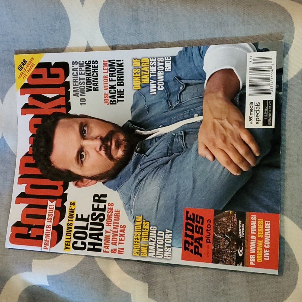 Gold Buckle Cole Hauser Magazine